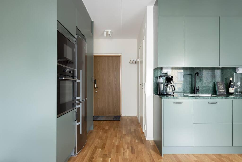 Апартаменты Modern Elegance I Hagastaden Стокгольм Экстерьер фото