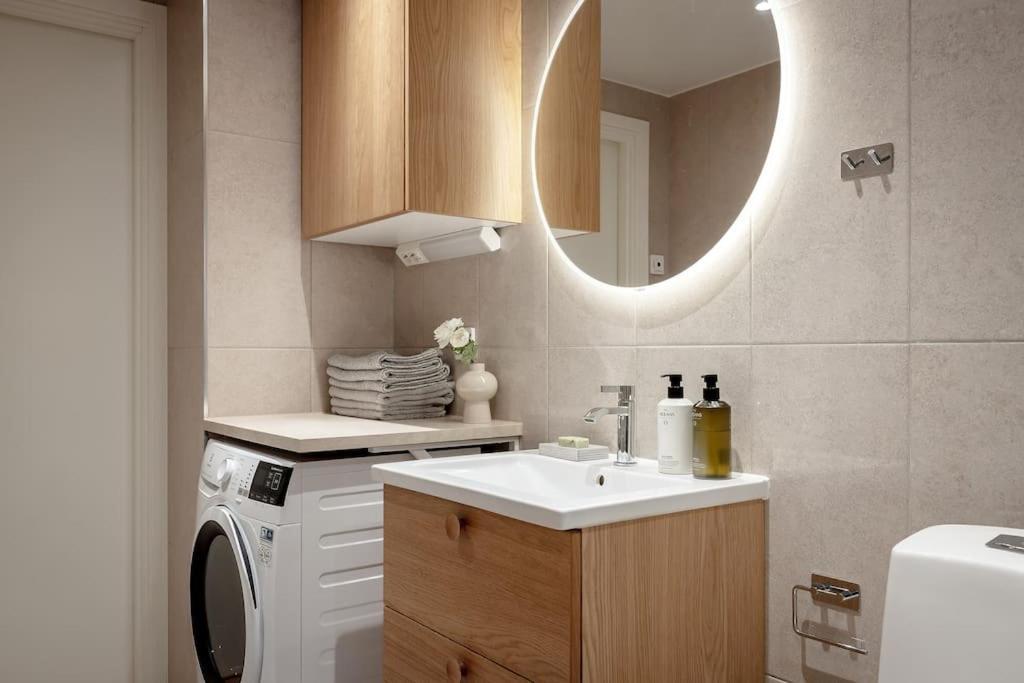 Апартаменты Modern Elegance I Hagastaden Стокгольм Экстерьер фото
